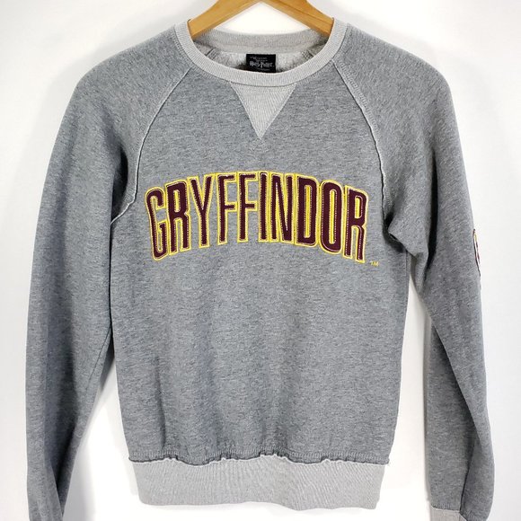 Harry Potter Tops - Gryffindor Wizarding World of Harry Potter Sweatshirt Women's XS Gray